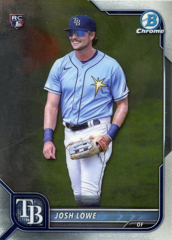 Josh Lowe #87 Tampa Bay Rays | 2022 Bowman Chrome