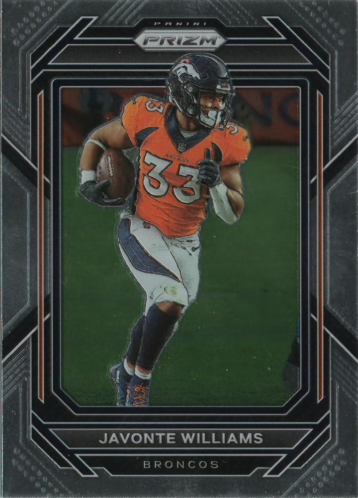 Javonte Williams #87 Denver Broncos | 2022 Panini Prizm | NFL Football