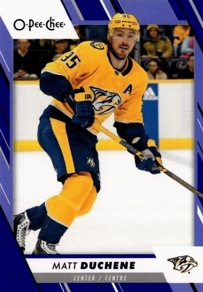Matt Duchene #87 Nashville Predators | 2023-24 O-Pee-Chee Blue Border