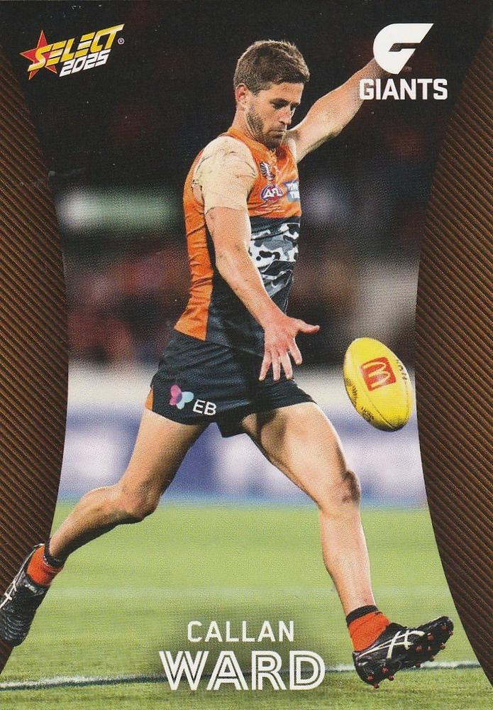 Callan Ward #87 Greater Western Sydney Giants | 2025 Select AFL Footy Stars