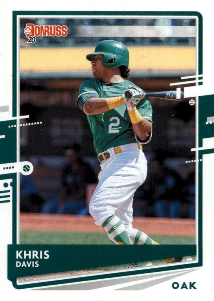 Khris Davis #88 Oakland Athletics | 2020 Donruss