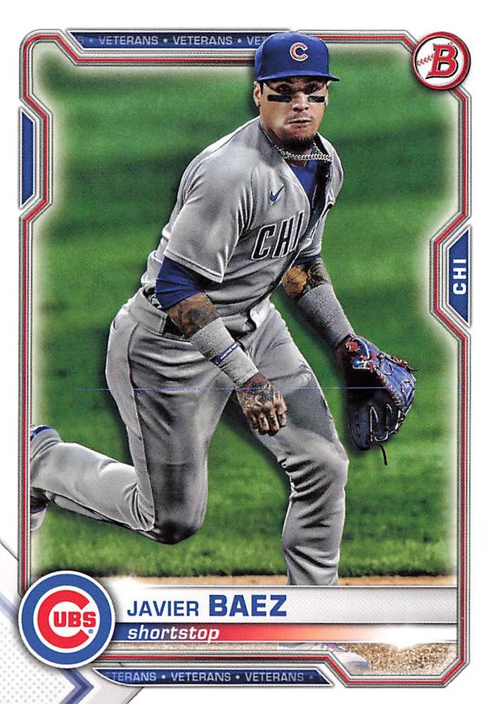 Javier Baez #88 Chicago Cubs | 2021 Bowman