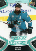 Brent Burns #88 San Jose Sharks | 2021-22 Upper Deck MVP Ice Battles