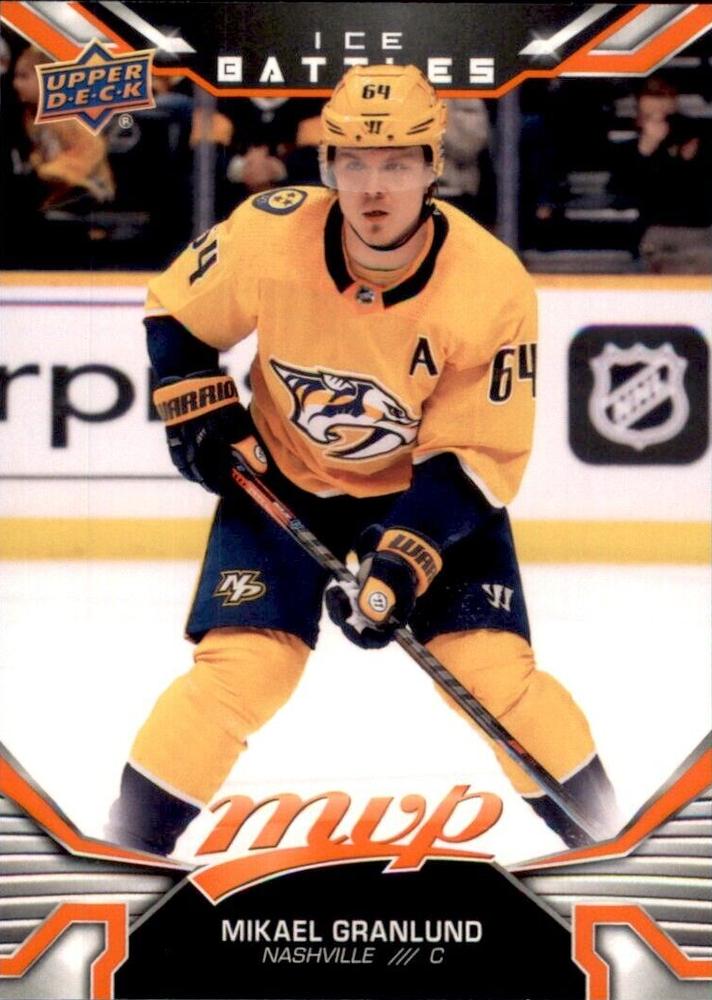 Mikael Granlund #88 Nashville Predators | 2022-23 Upper Deck MVP Ice Battles