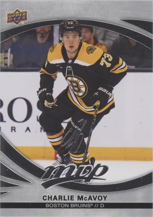 Charlie McAvoy #88 Boston Bruins | 2023-24 Upper Deck MVP Silver Script