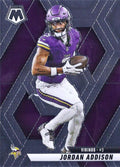 Jordan Addison #88 Minnesota Vikings | 2025 Panini Mosaic | NFL Football