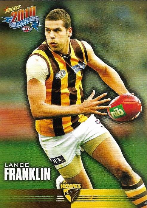 Lance Franklin #89 Hawthorn Hawks | 2010 Select AFL Champions