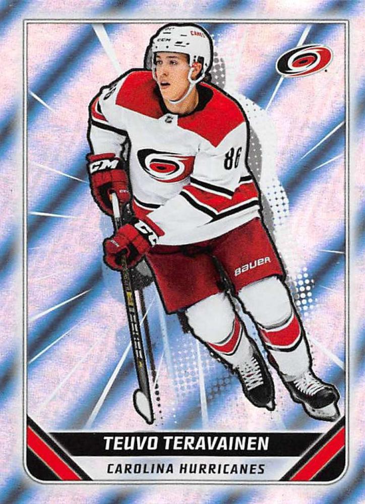 Teuvo Teravainen FOIL #89 | 2019-20 Topps NHL Sticker Collection