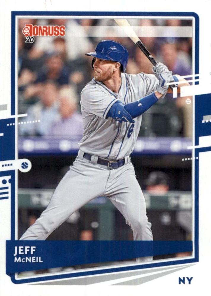 Jeff McNeil #89 New York Mets | 2020 Donruss