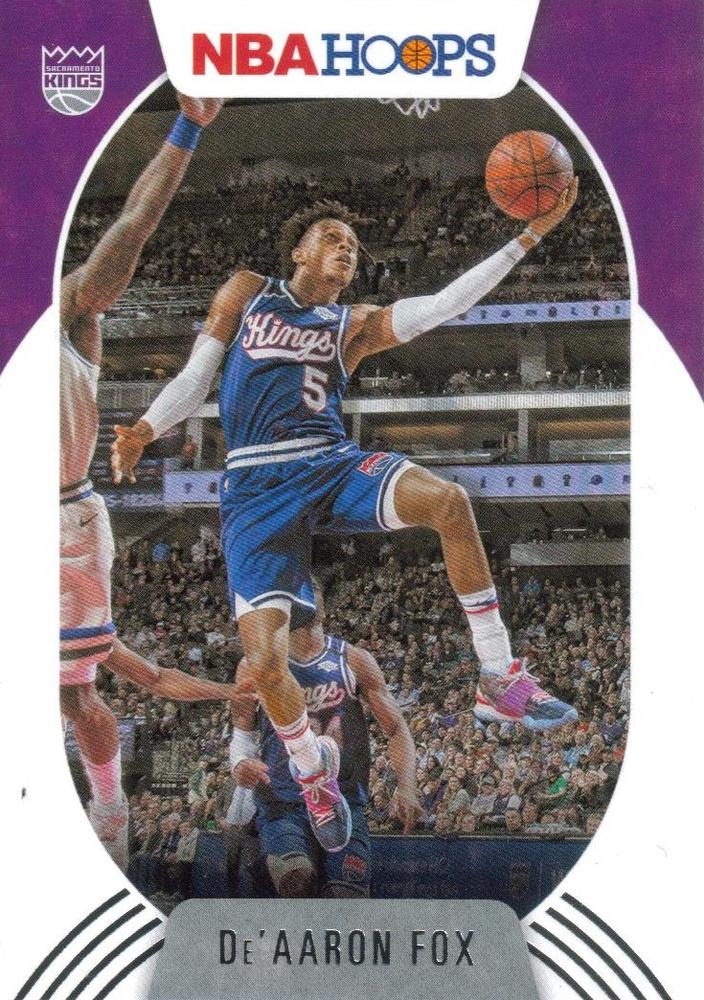 De'Aaron Fox #89 Sacramento Kings | 2020-21 Hoops
