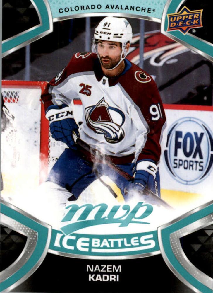 Nazem Kadri #89 Colorado Avalanche | 2021-22 Upper Deck MVP Ice Battles