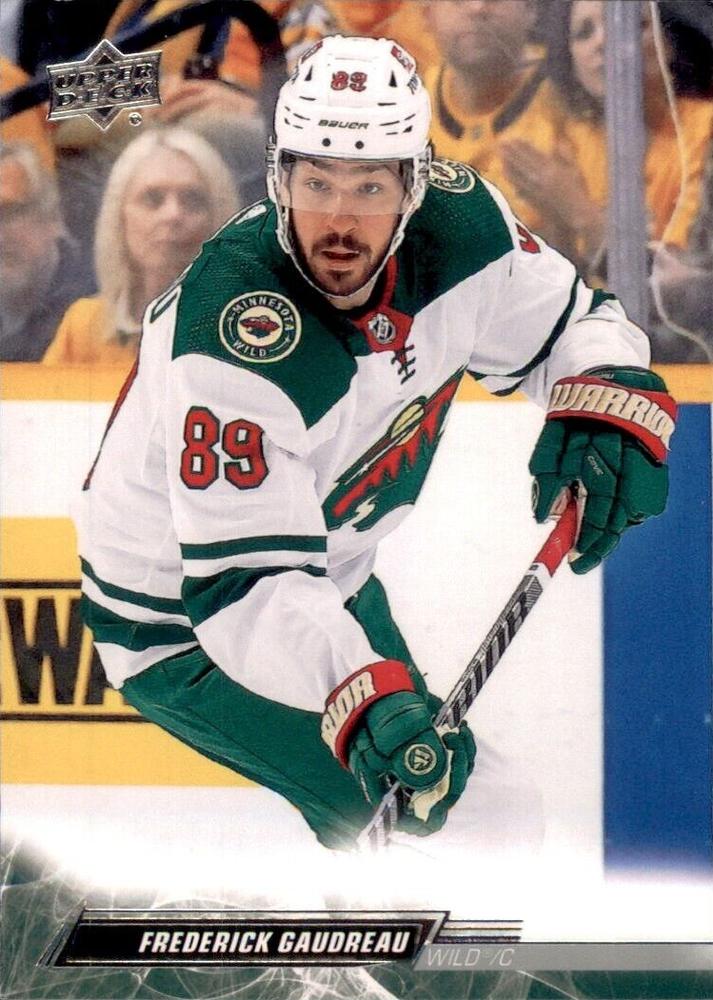 Frederick Gaudreau #89 Minnesota Wild | 2022-23 Upper Deck