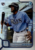 Vidal Brujan #89 Tampa Bay Rays (Variant) | 2022 Bowman Chrome
