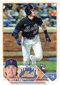 Brett Baty #89 New York Mets | 2023 Topps