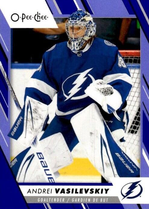 Andrei Vasilevskiy #89 Tampa Bay Lightning | 2023-24 O-Pee-Chee Blue Border