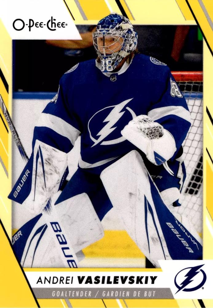 Andrei Vasilevskiy #89 Tampa Bay Lightning | 2023-24 O-Pee-Chee Yellow Border