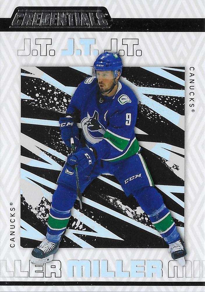 J.T. Miller #89 Vancouver Canucks | 2023-24 Upper Deck Credentials