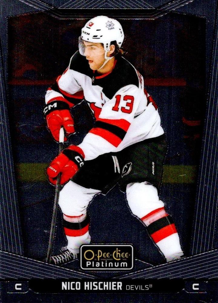 Nico Hischier #89 New Jersey Devils | 2024-25 O-Pee-Chee Platinum