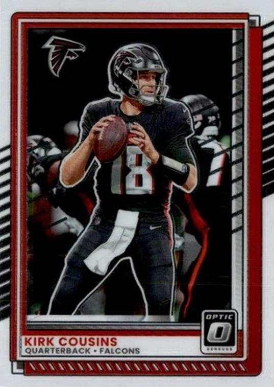 Kirk Cousins #89 Atlanta Falcons | 2025 Donruss Optic | NFL Football