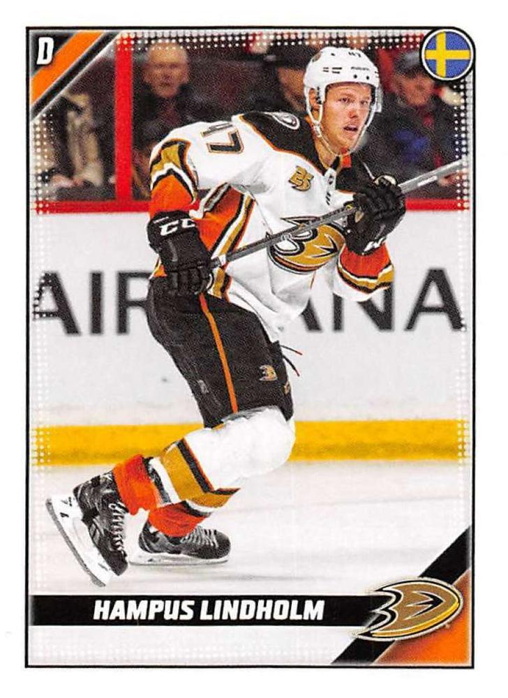 Hampus Lindholm #8 Anaheim Ducks | 2019-20 Topps NHL Sticker Collection