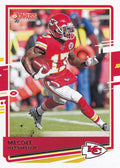 Mecole Hardman Jr. #8 Kansas City Chiefs | 2020 Panini Donruss | NFL Football
