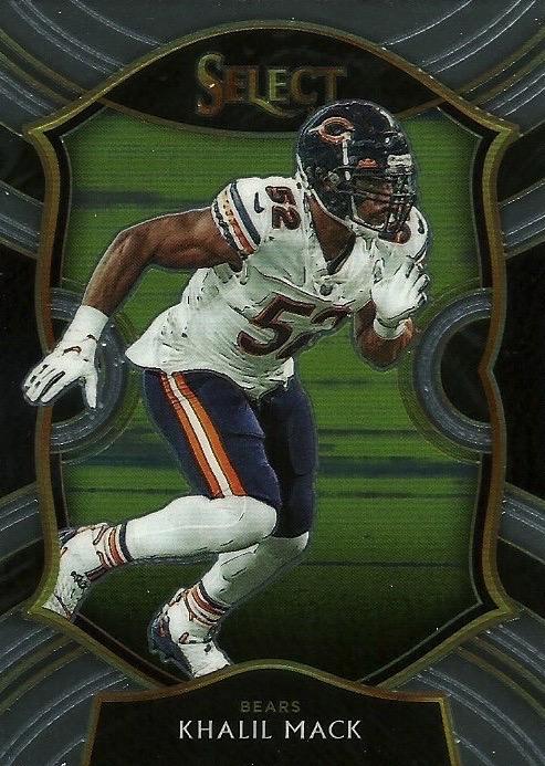 Khalil Mack #8 Chicago Bears | 2020 Panini Select |  | NFL Football