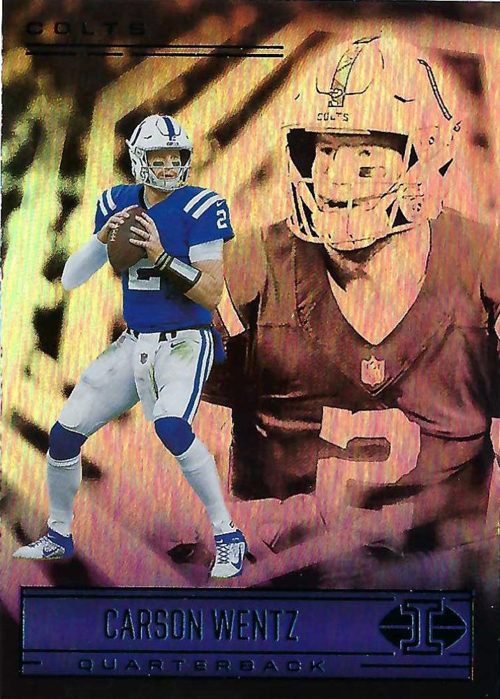 Carson Wentz #8 Indianapolis Colts | 2021 Panini Illusions | NFL Football