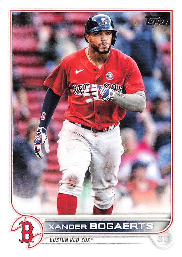 Xander Bogaerts #8 Boston Red Sox | 2022 Topps