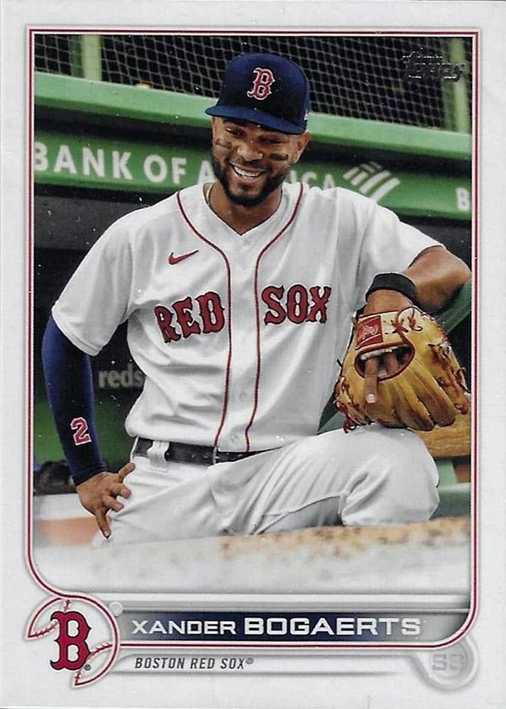 Xander Bogaerts #8 Boston Red Sox (White jersey) | 2022 Topps