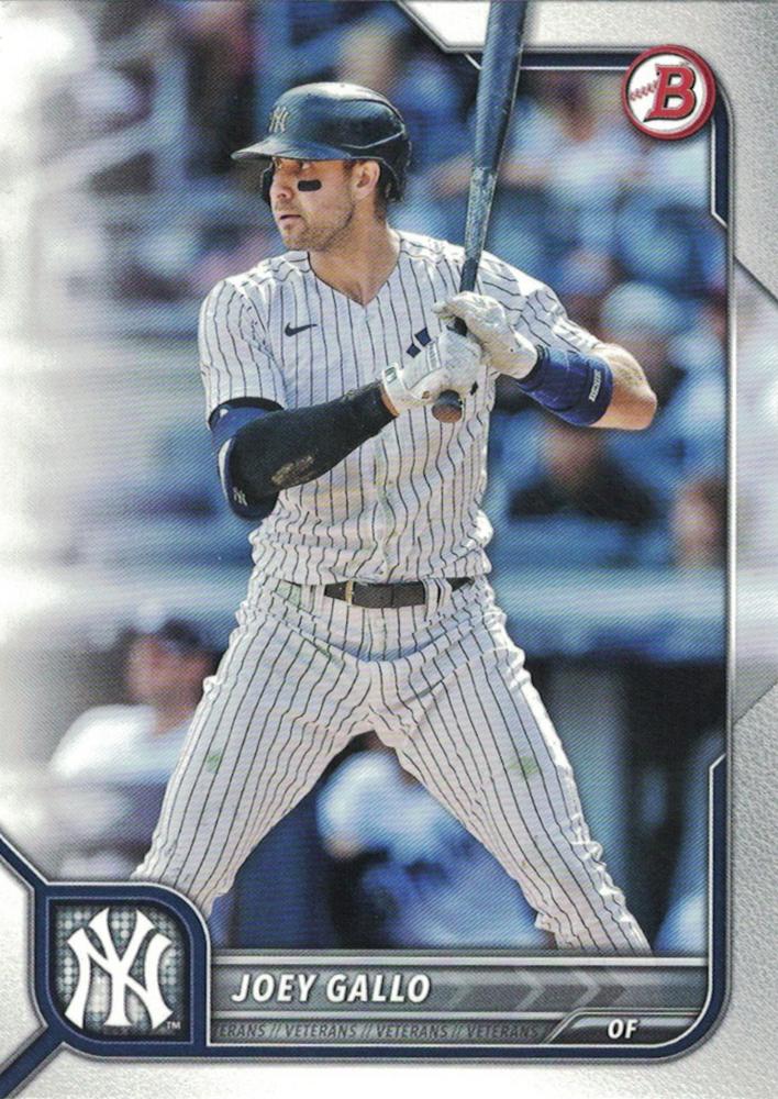 Joey Gallo #8 New York Yankees | 2022 Bowman