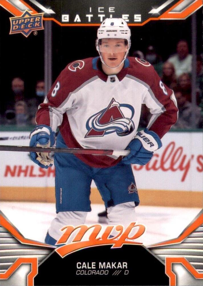 Cale Makar #8 Colorado Avalanche | 2022-23 Upper Deck MVP Ice Battles