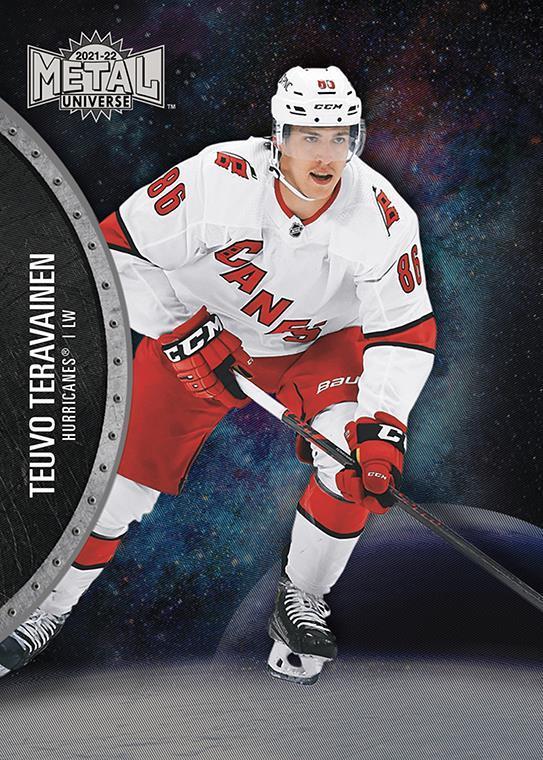 Teuvo Teravainen #8 Carolina Hurricanes | 2021-22 SkyBox Metal Universe