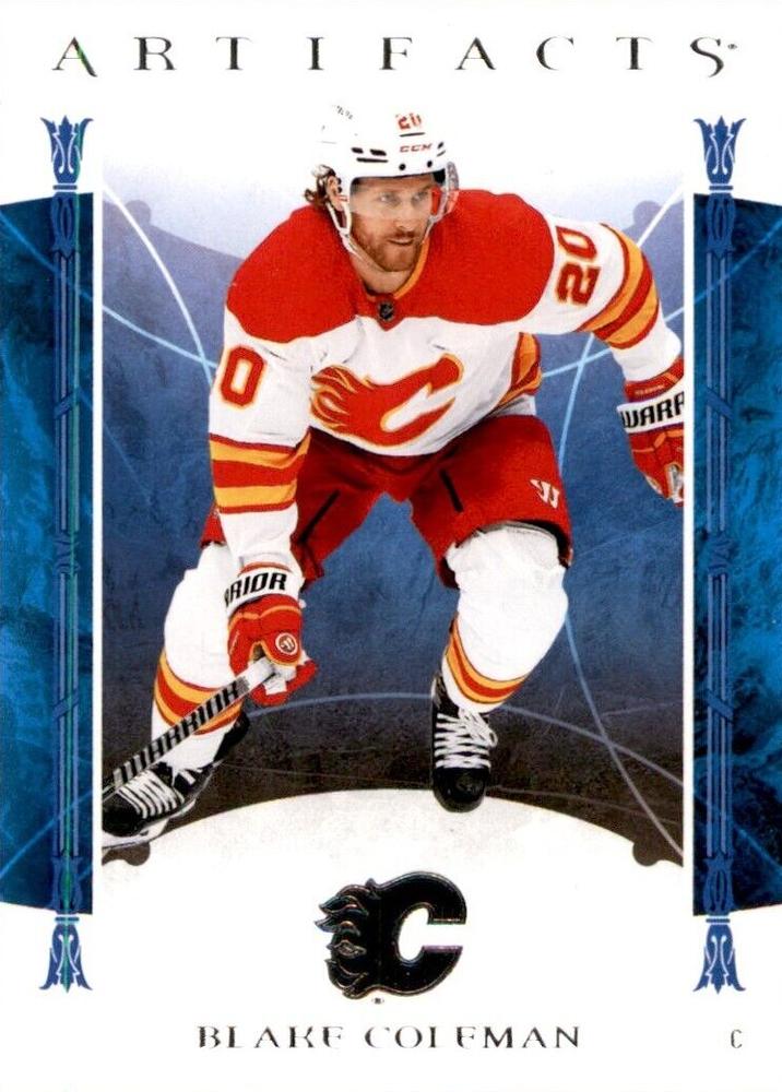 Blake Coleman #8 Calgary Flames | 2022-23 Upper Deck Artifacts