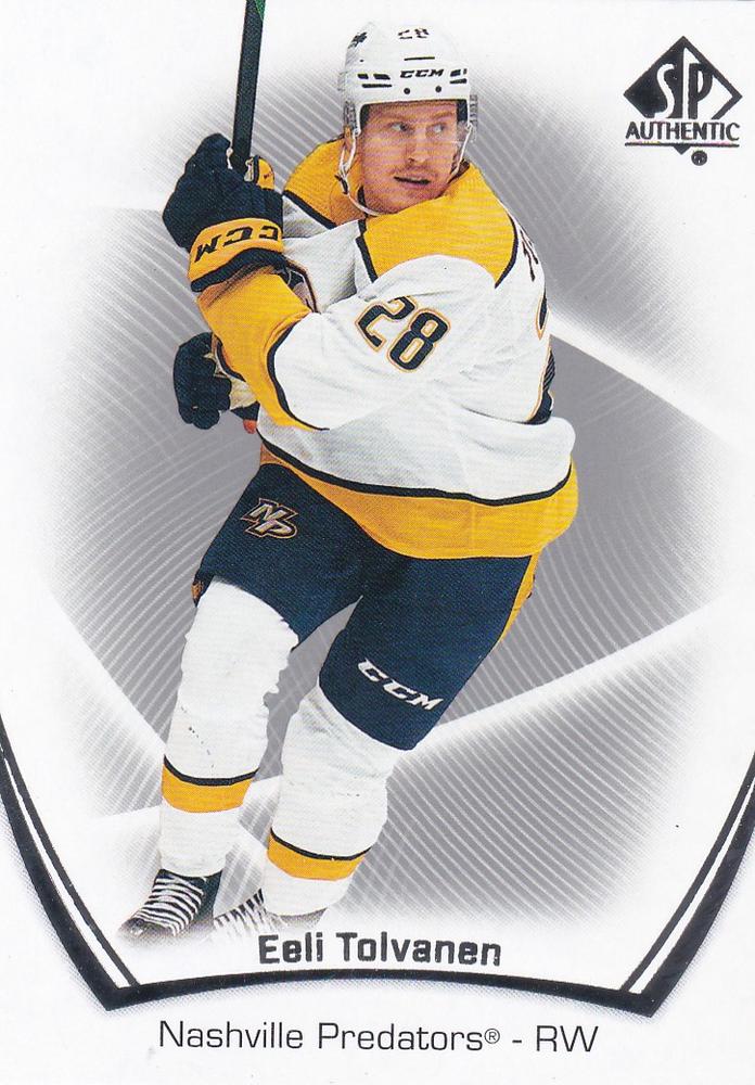 Eeli Tolvanen #8 Nashville Predators | 2021-22 SP Authentic