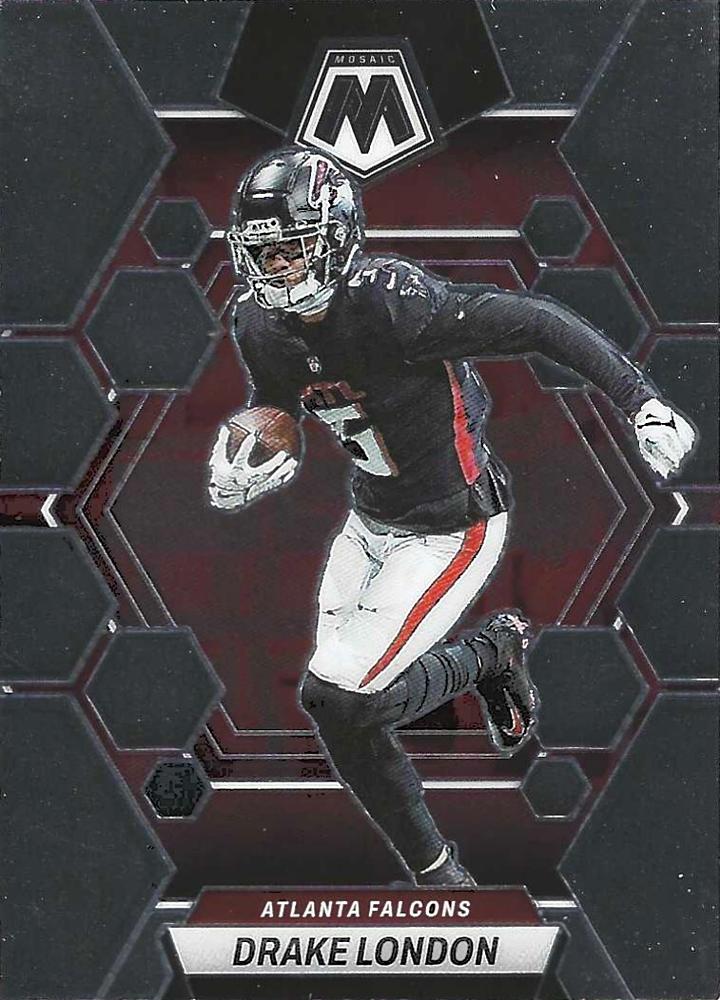Drake London #8 Atlanta Falcons | 2023 Panini Mosaic | NFL Football