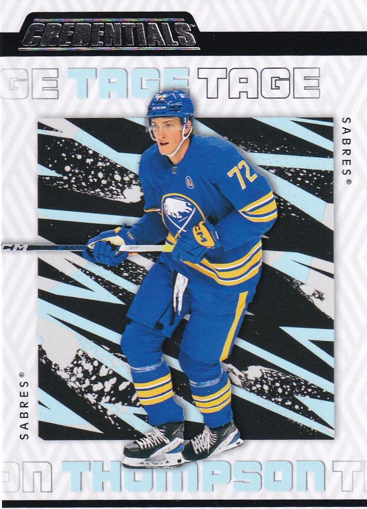 Tage Thompson #8 Buffalo Sabres | 2023-24 Upper Deck Credentials