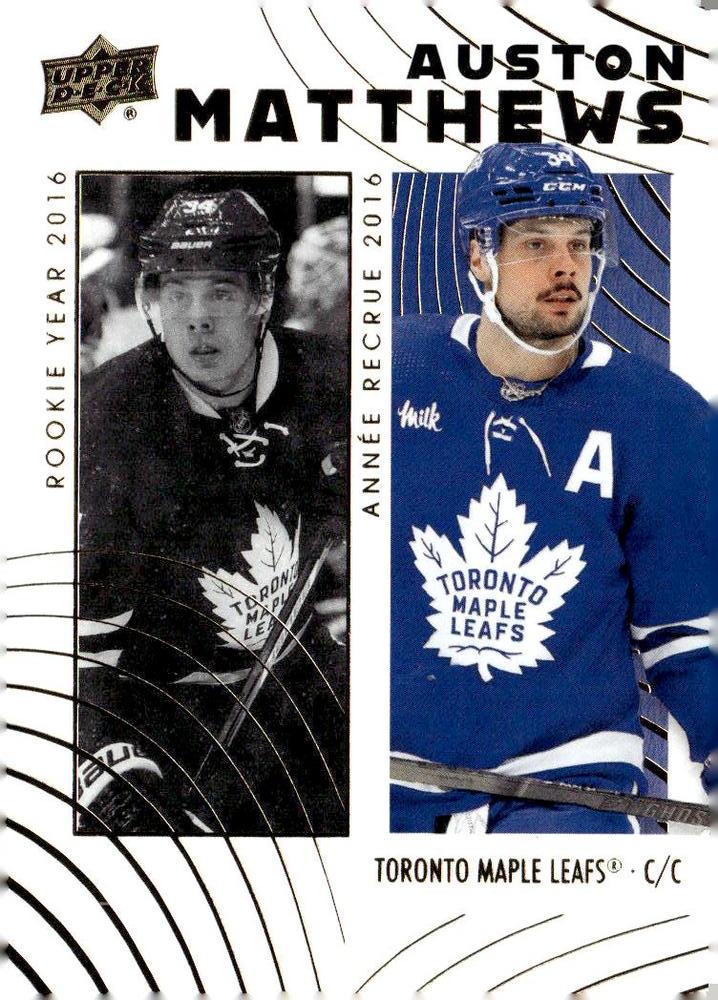 Auston Matthews #8 Toronto Maple Leafs | 2024-25 Upper Deck Tim Hortons Retrospective Rookies