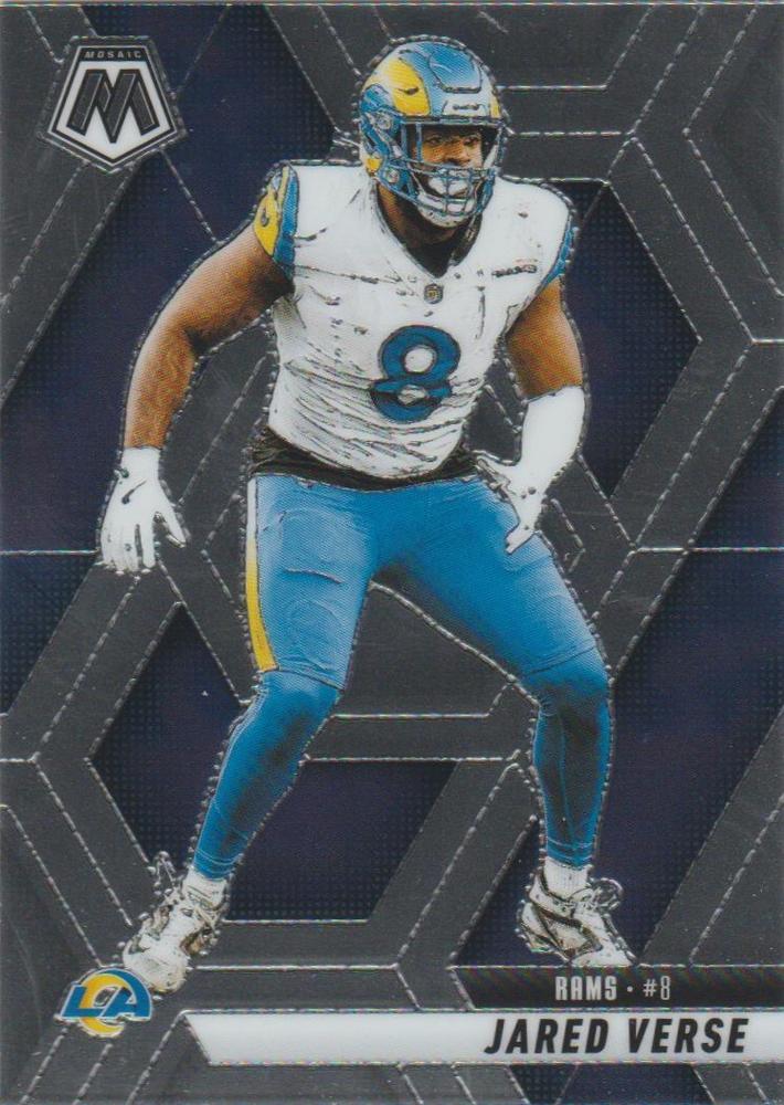 Jared Verse #8 Los Angeles Rams | 2025 Panini Mosaic | NFL Football
