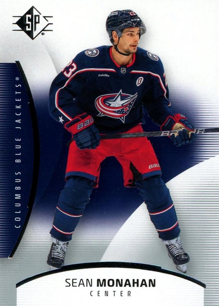 Sean Monahan #8 Columbus Blue Jackets | 2025-26 Upper Deck SP Hockey