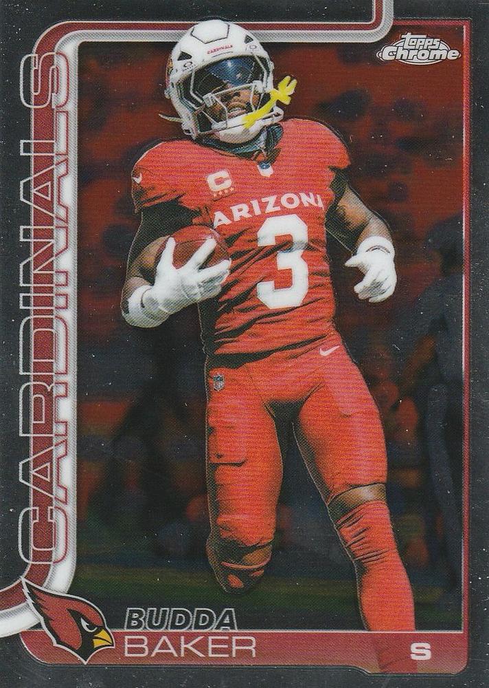 Budda Baker #8 Arizona Cardinals | 2025 Topps Chrome | NFL Football