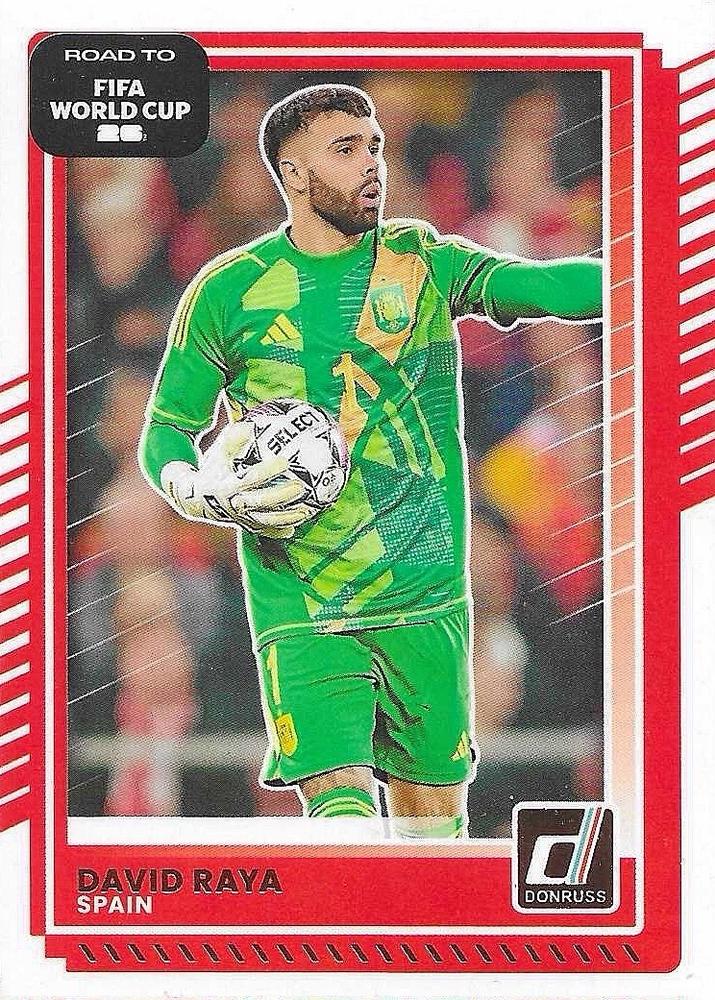 David Raya #8 Spain | 2025-26 Donruss Road to FIFA World Cup