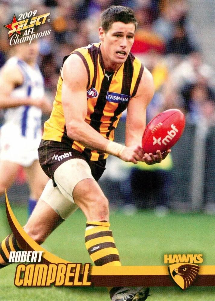 Robert Campbell #90 Hawthorn Hawks | 2009 Select AFL Champions