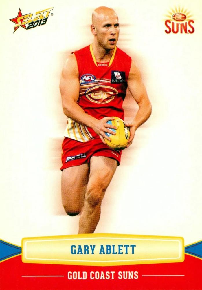 Gary Ablett Jr. #90 Gold Coast Suns | 2013 Select AFL Champions