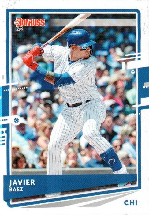 Javier Baez #90 Chicago Cubs | 2020 Donruss
