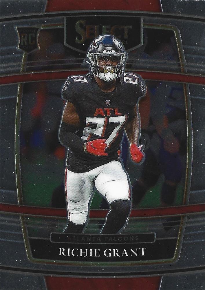 Richie Grant #90 Atlanta Falcons | 2021 Panini Select |  | NFL Football