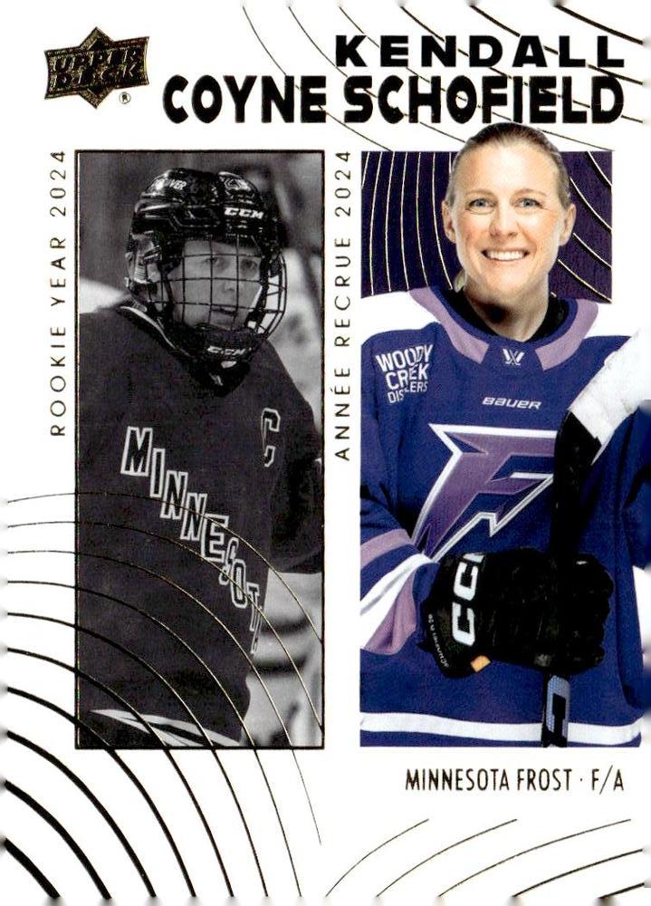 Kendall Coyne Schofield #90 Minnesota Frost | 2024-25 Upper Deck Tim Hortons Retrospective Rookies