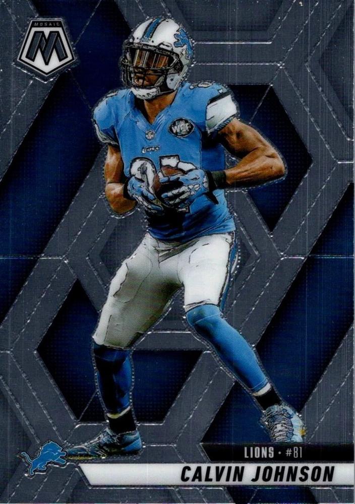 Calvin Johnson #90 Detroit Lions | 2025 Panini Mosaic | NFL Football