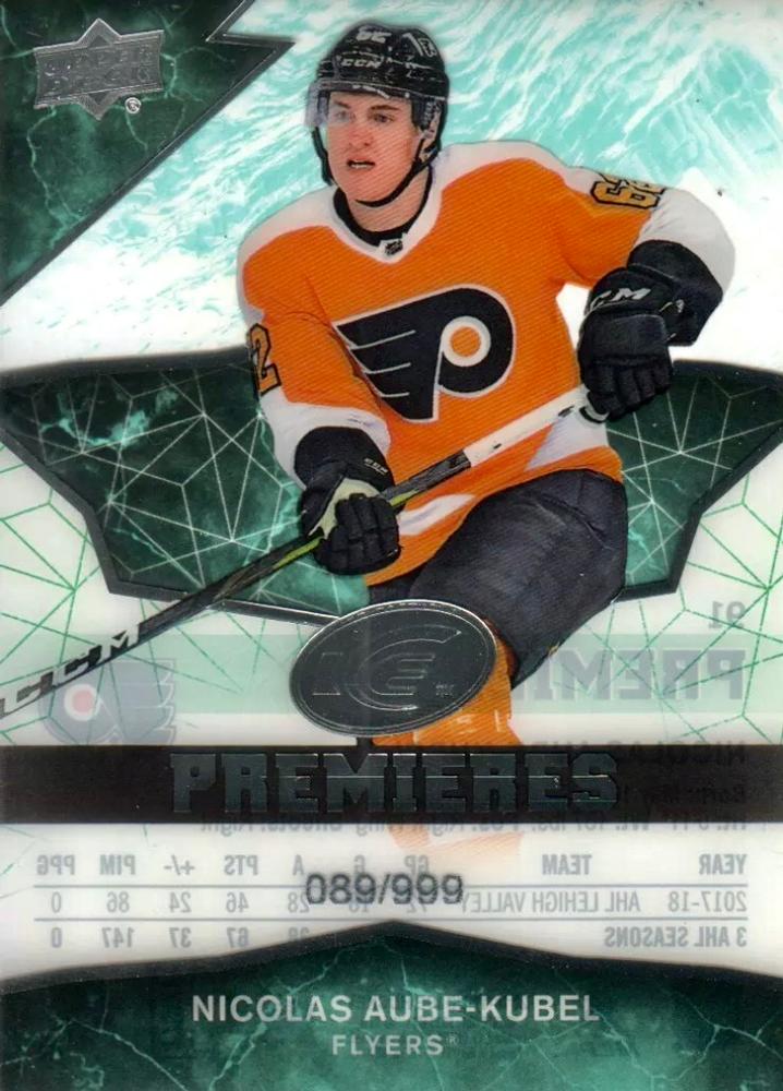 Nicolas Aube-Kubel #91 Philadelphia Flyers | 2018-19 Upper Deck Ice
