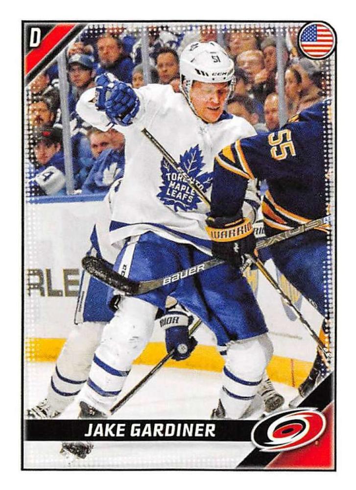Jake Gardiner #91 Carolina Hurricanes | 2019-20 Topps NHL Sticker Collection