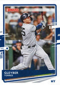 Gleyber Torres #91 New York Yankees (Batting, old Donruss logo on back) | 2020 Donruss